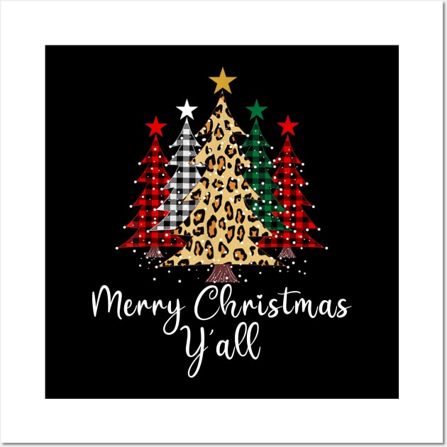 Merry Christmas Y'all Wall Art by VinitaHilliard